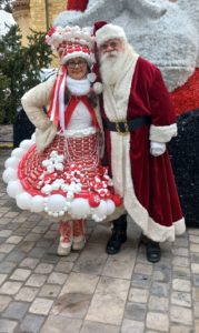 papa noël et coquelicot