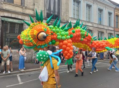 Iguane géant 100% latex