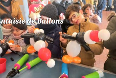 Fantaisie de Balloons Marché de Noël Champagne sur Oise