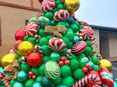 Arbre de Noël géant pour Tatiana