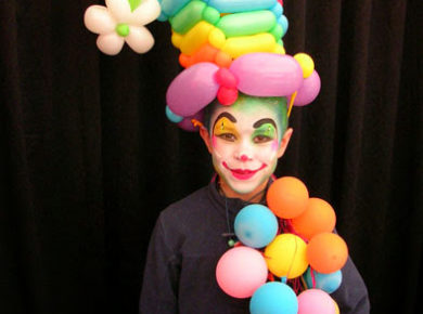 Clown et chapeau